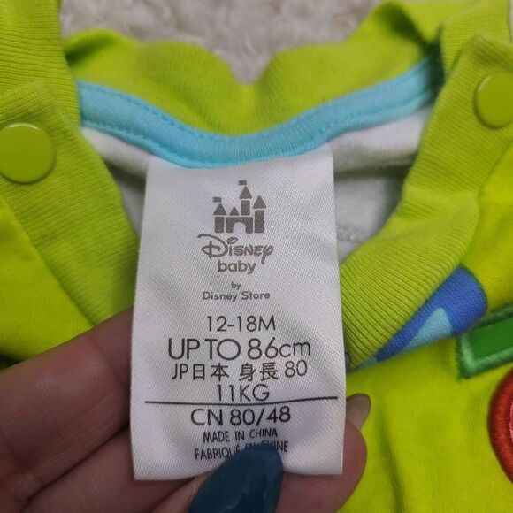 Disney Baby for Disney Store Buzz Lightyear Bodysuit and Hat Costume Halloween T - Picture 5 of 6